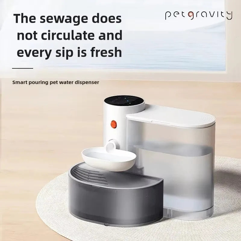 AquaFlow™ Smart Pet Fountain – Rechargeable Automatic Running Water Dispenser for Cats & Dogs
