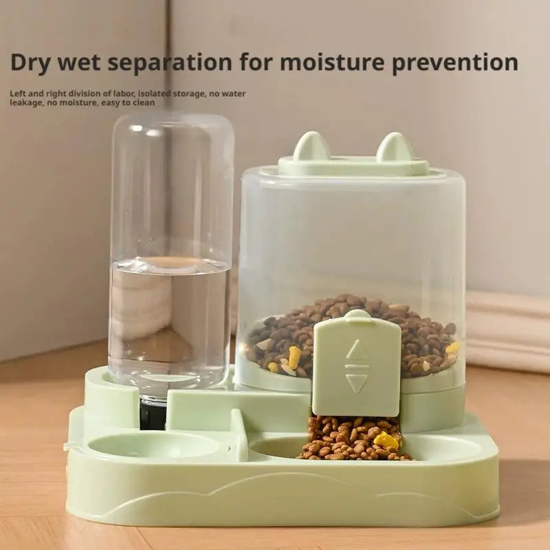 HydroStream™ Pet Fountain – Smart Running Water and food Dispenser for Cats & Dogs
