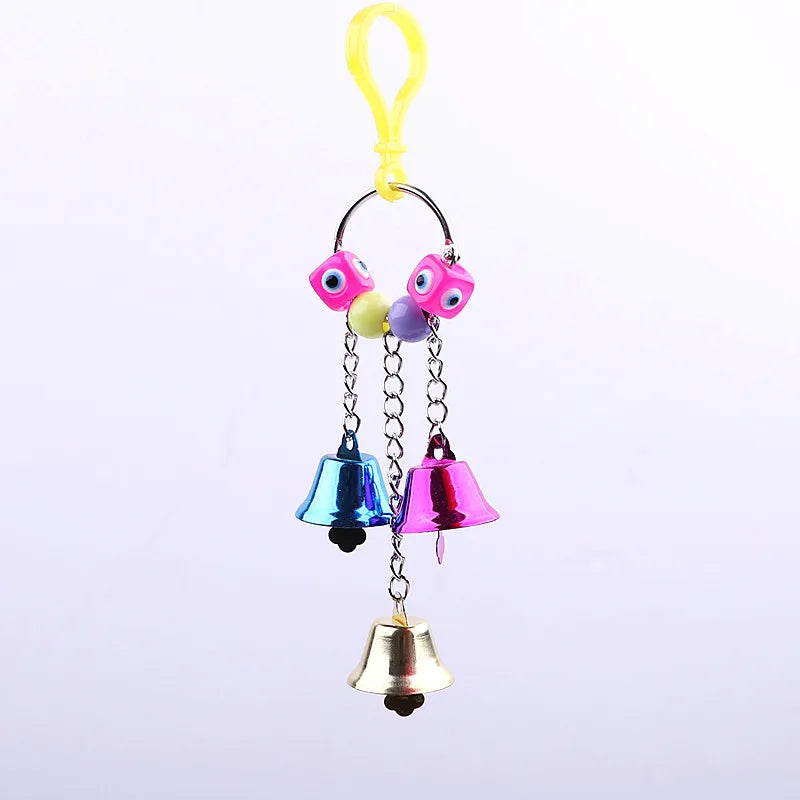 BeakBright™ bird toys for play, chew, and training, featuring colorful textures and shapes for parrots and small birds.