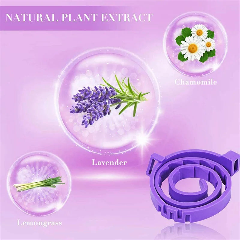 PeacePet™ calming collar for small and large pets, designed for anxiety relief with a protective, comfortable fit.