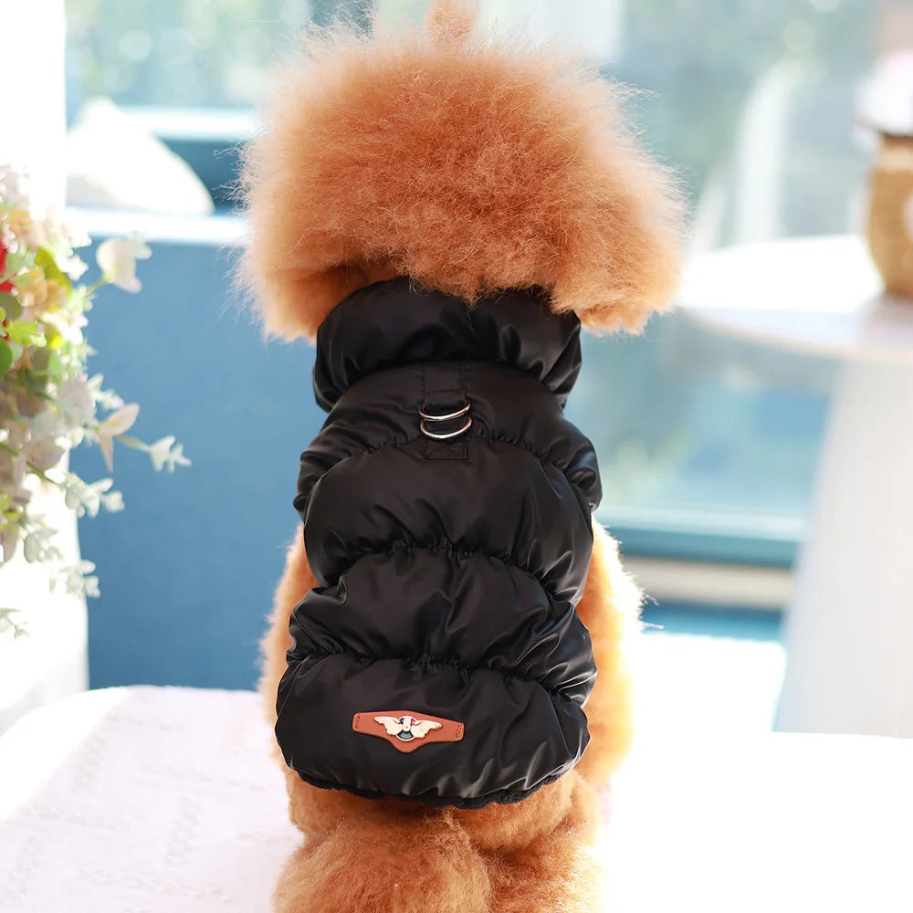 Soft Plush SnuggleFit™ T-Shirt for puppies and cats in light color, featuring a cozy design for warmth and comfort.