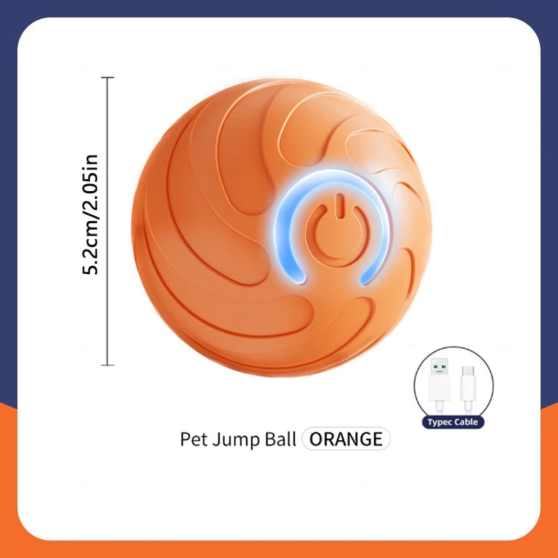 WhiskerPlay™ Smart Catnip Ball, plush toy for dogs, featuring electric sounds and soft texture, perfect for playtime.