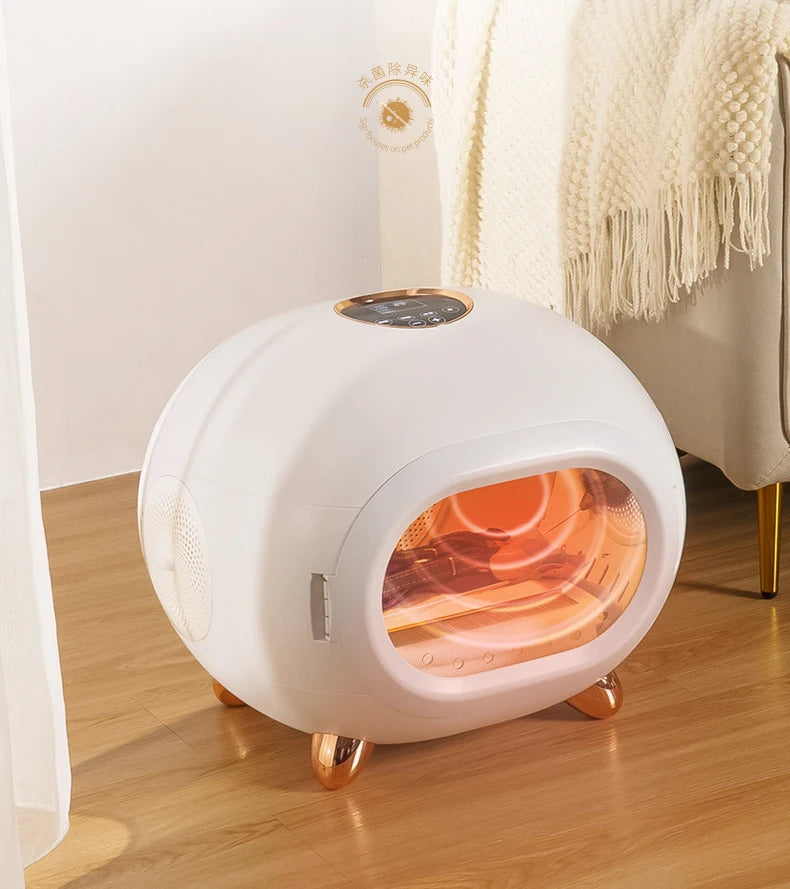 AeroDry™ Pet Grooming Dryer – Ultra Quiet Smart Blower for Dogs & Cats | Fast Home Bath Drying