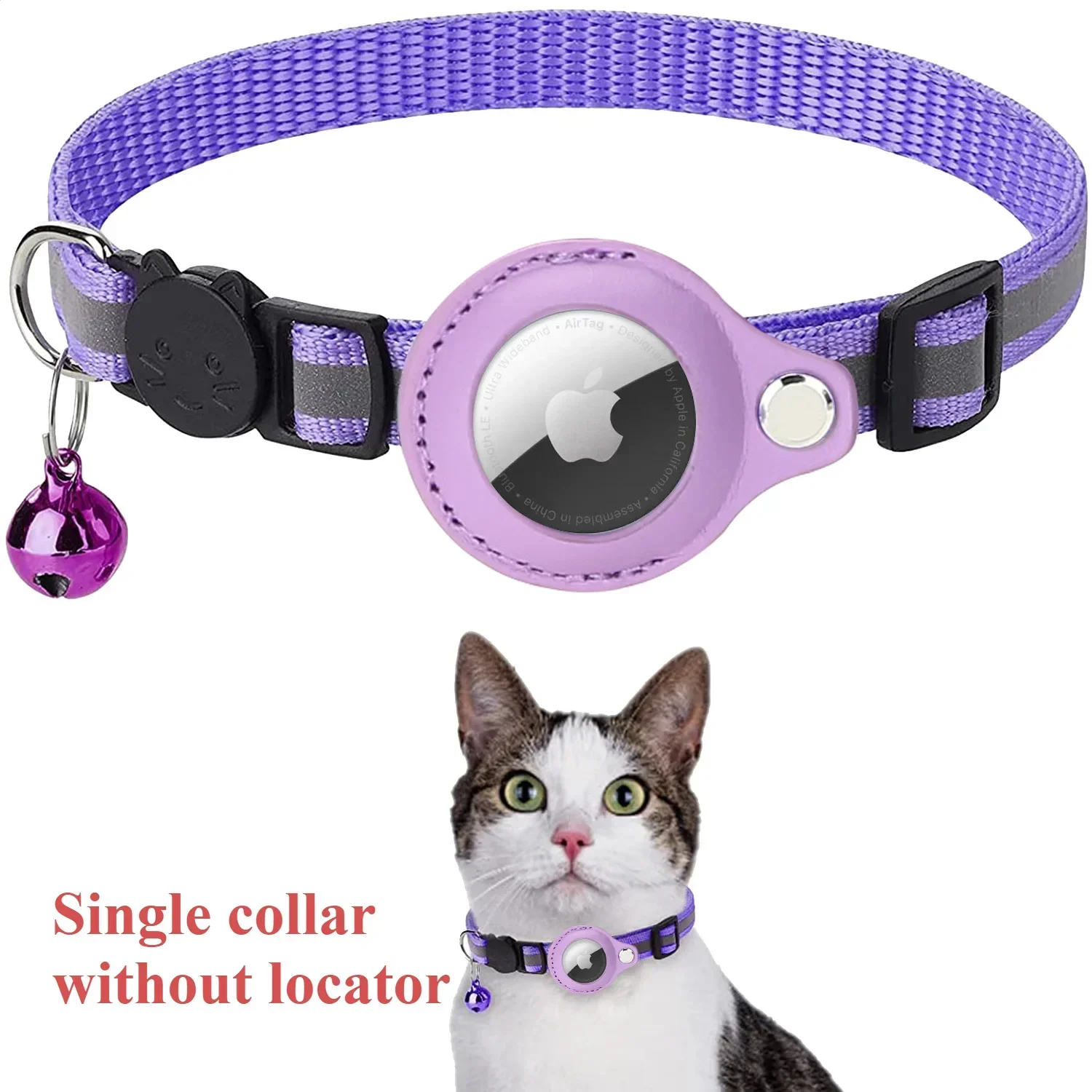 PetFinder™ wearable GPS tracker collar for pets, featuring a sleek design and smart anti-lost locator technology.