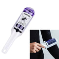MagnaSpin™ 360° Electrostatic Fur Lifter by Petivo, a pet hair remover for clothing and upholstery, showing its rotating design.
