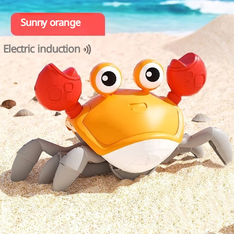 Petivo ZoomCrab™ Smart Toy – Musical Escape Crab with Auto-Motion & Obstacle Avoidance Fun