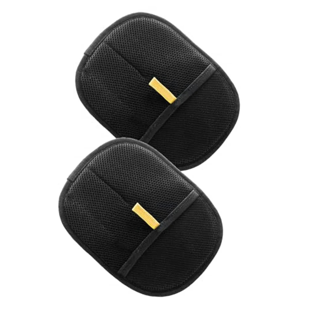 FurEase™ pet hair remover mitts in a set of 5, designed for gentle grooming on long and short fur.