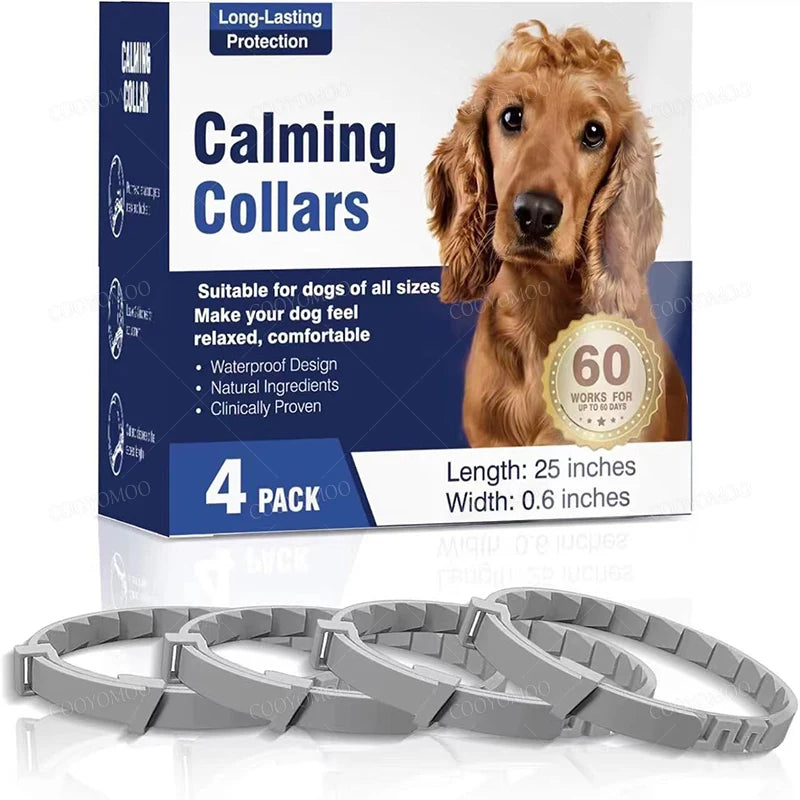 PeacePet™ Calming Collar in a soothing color, designed for anxiety relief in small and large pets.