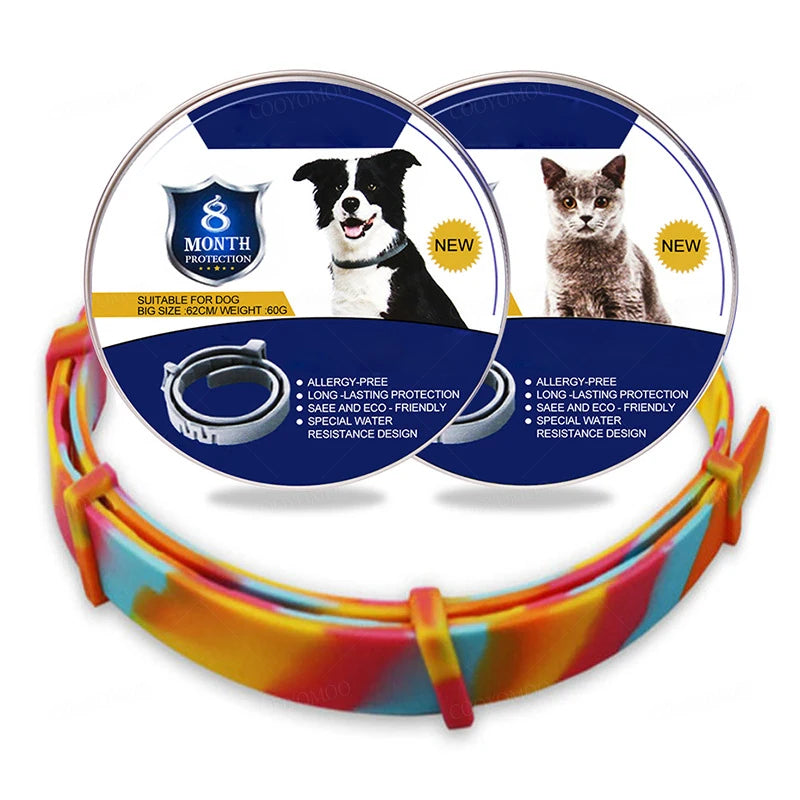 Adjustable ZenTail™ soothing collar for puppies and kittens, featuring a calming design for stress relief.
