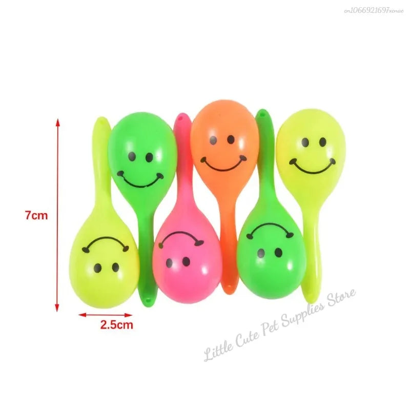 BeakBright™ parrot sand rattle toys in various pack sizes, featuring colorful grinding balls for interactive bird play.