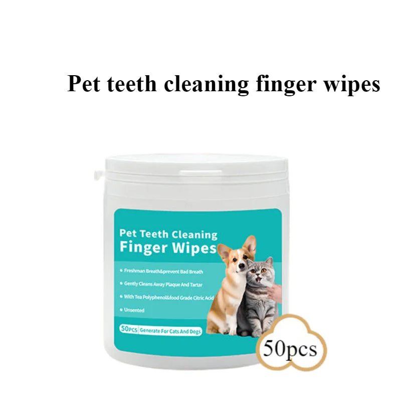 Ultra-soft PureTouch™ hygiene mitts for pets, designed for gentle cleaning of ears and freshening breath.
