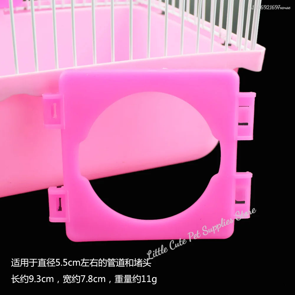 Transparent DIY racing runway for hamsters by Petivo, showcasing a 360° design and fun, interactive features.