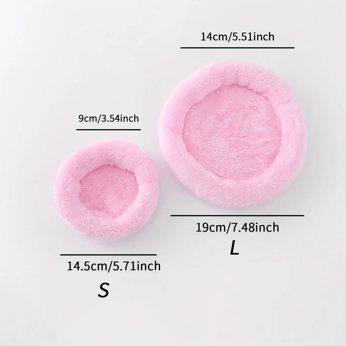 SnuggleNest™ solid color plush pet bed, cozy indoor mat with soft fabric, perfect for pets to rest and sleep comfortably.