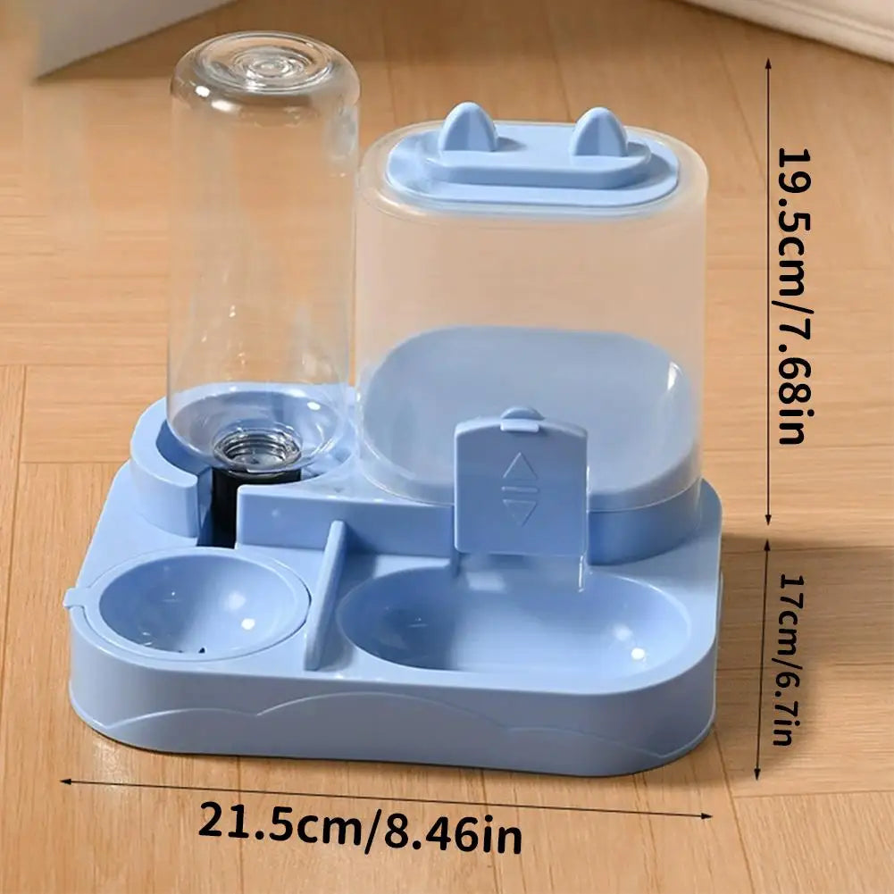 HydroStream™ Pet Fountain – Smart Running Water and food Dispenser for Cats & Dogs