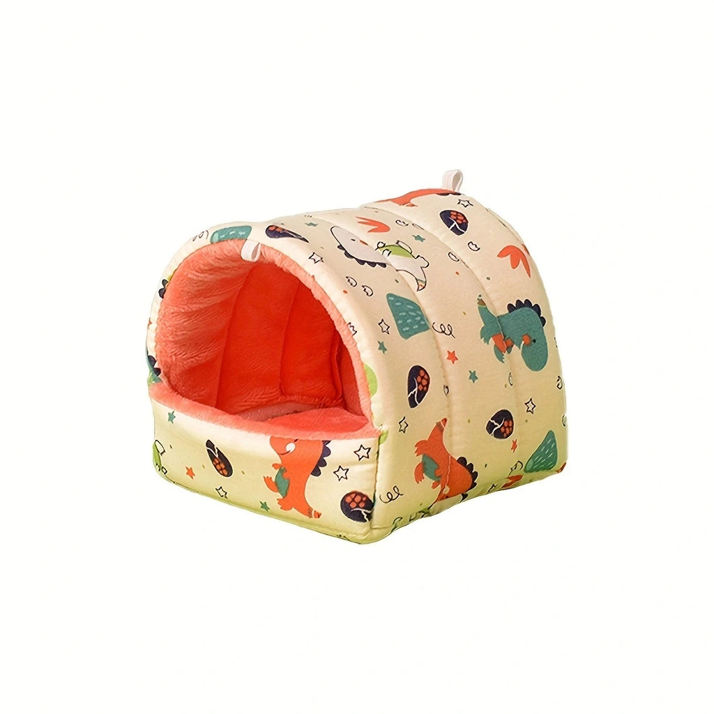 Warm winter bed for hamsters and birds, featuring a cozy dual-purpose design by Petivo.