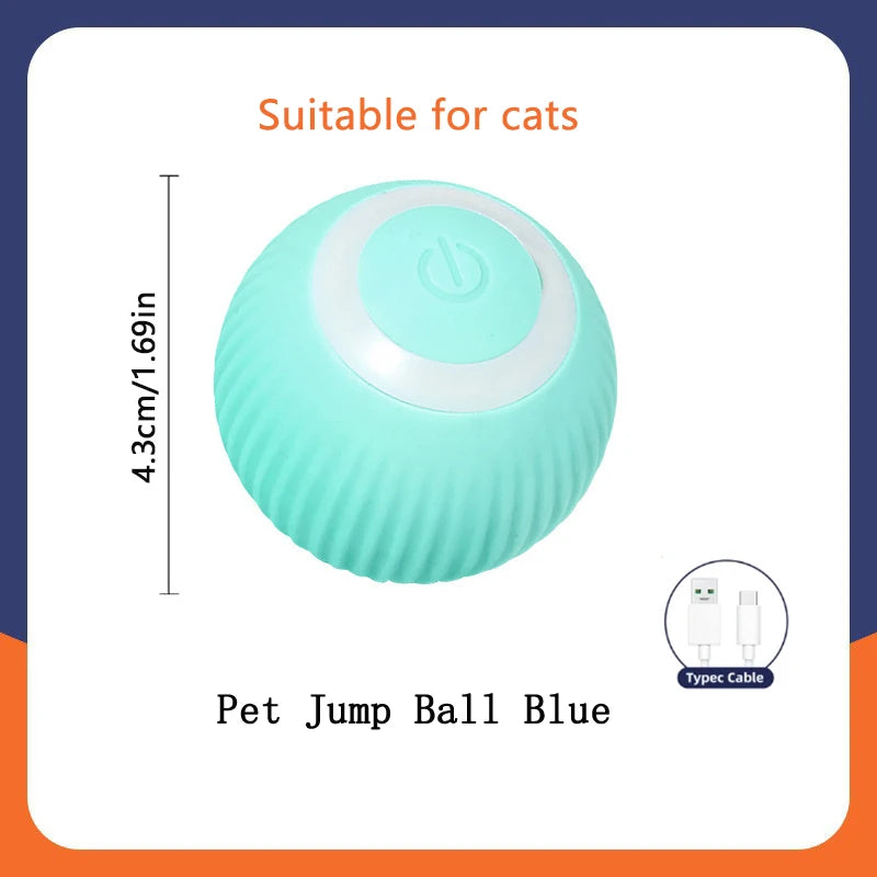 WhiskerPlay™ Smart Catnip Ball, an electric plush toy for dogs, featuring vibrant colors and engaging textures.