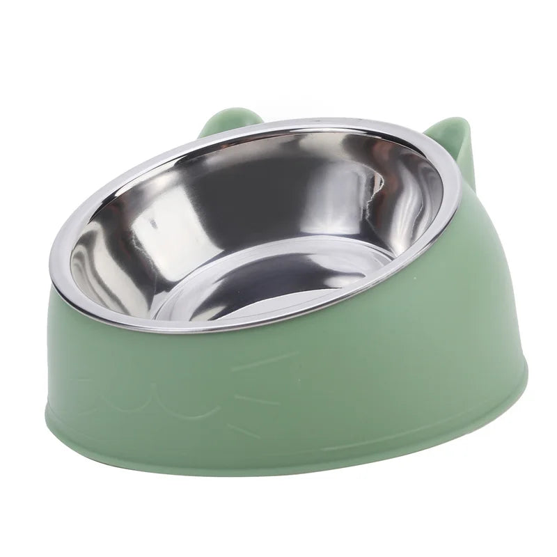 FlowDine™ Pet Feeder with sleek design, eco-friendly materials, and easy-clean features for pet food and water station.