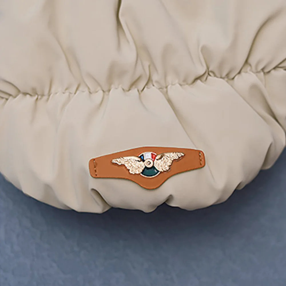 Soft plush SnuggleFit™ warm t-shirt for puppies and cats in a cozy fit, perfect for chilly days.