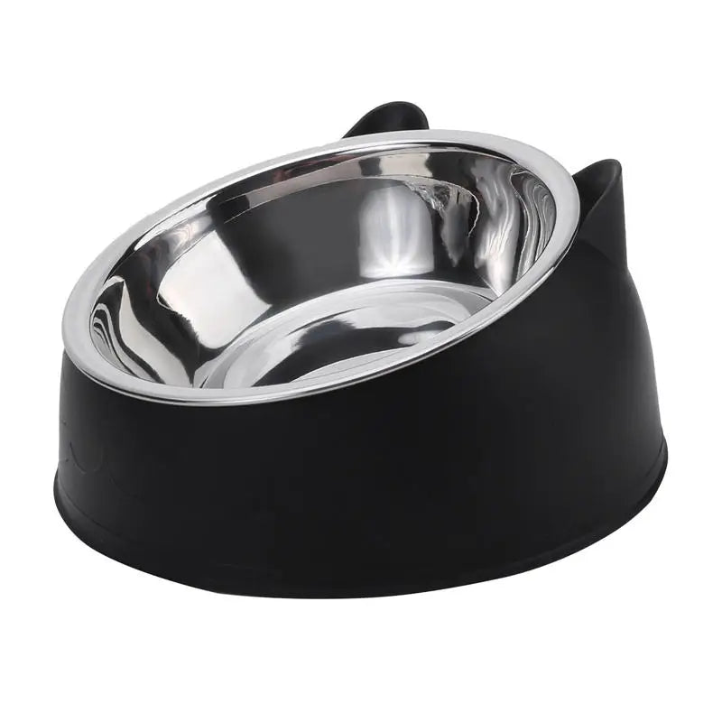FlowDine™ Pet Feeder with modern design, eco-friendly materials, and easy-clean features for pets' food and water.