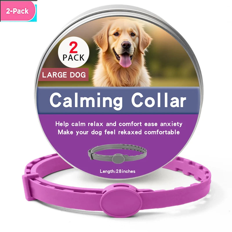 PawProtect Anti-Flea & Tick Collar by Petivo, adjustable design for 8-month protection on a pet's neck.