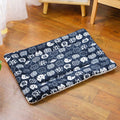 CozyNest™ flannel pet mattress in a cozy setting, perfect warm sleeping pad for dogs, cats, and puppies.