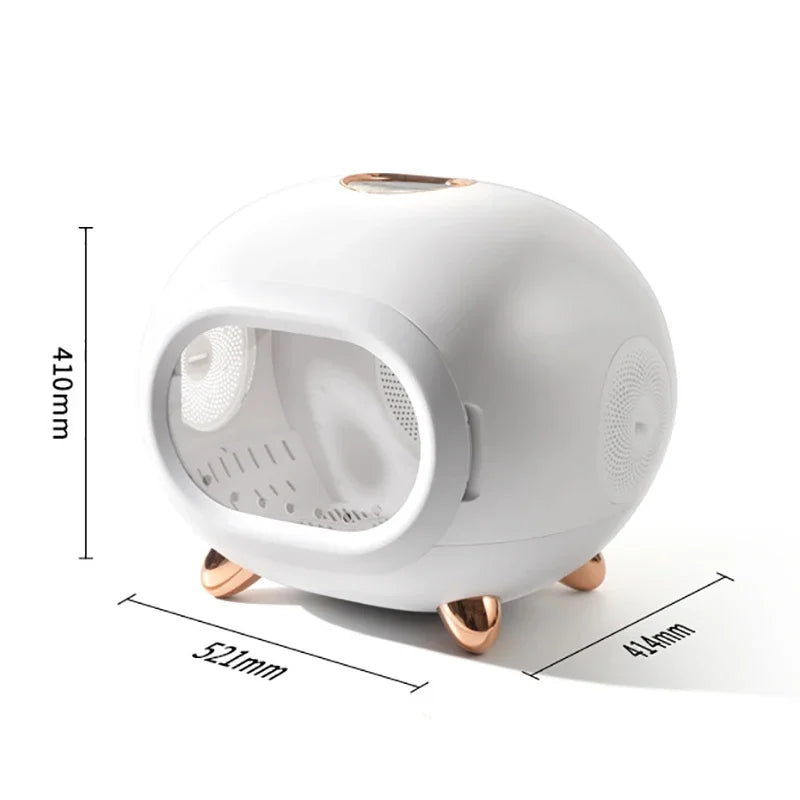 AeroDry™ Pet Grooming Dryer – Ultra Quiet Smart Blower for Dogs & Cats | Fast Home Bath Drying
