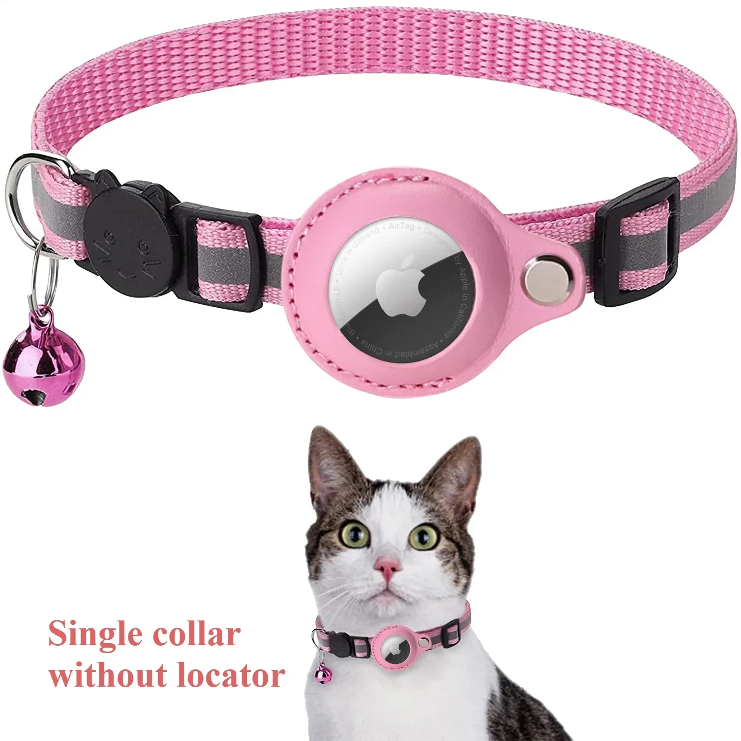 PetFinder™ wearable GPS tracker collar for pets, featuring a sleek design and anti-lost locator technology.