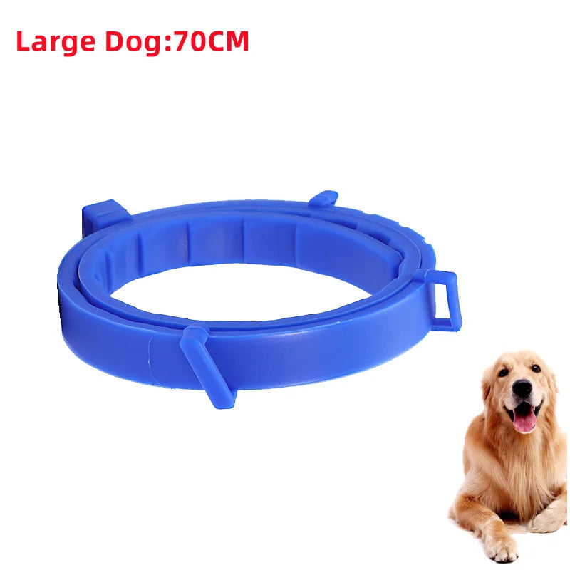 Adjustable PawProtect™ Anti-Flea & Tick Collar by Petivo, designed for 8-month protection for dogs or cats.