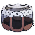 FurFort™ Foldable Pet Tent in a vibrant color, providing a portable shelter for dogs and cats outdoors.