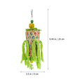 ClimbEase™ Pet Cage Toy Stand with colorful perches for birds and small pets, designed for fun and exploration.