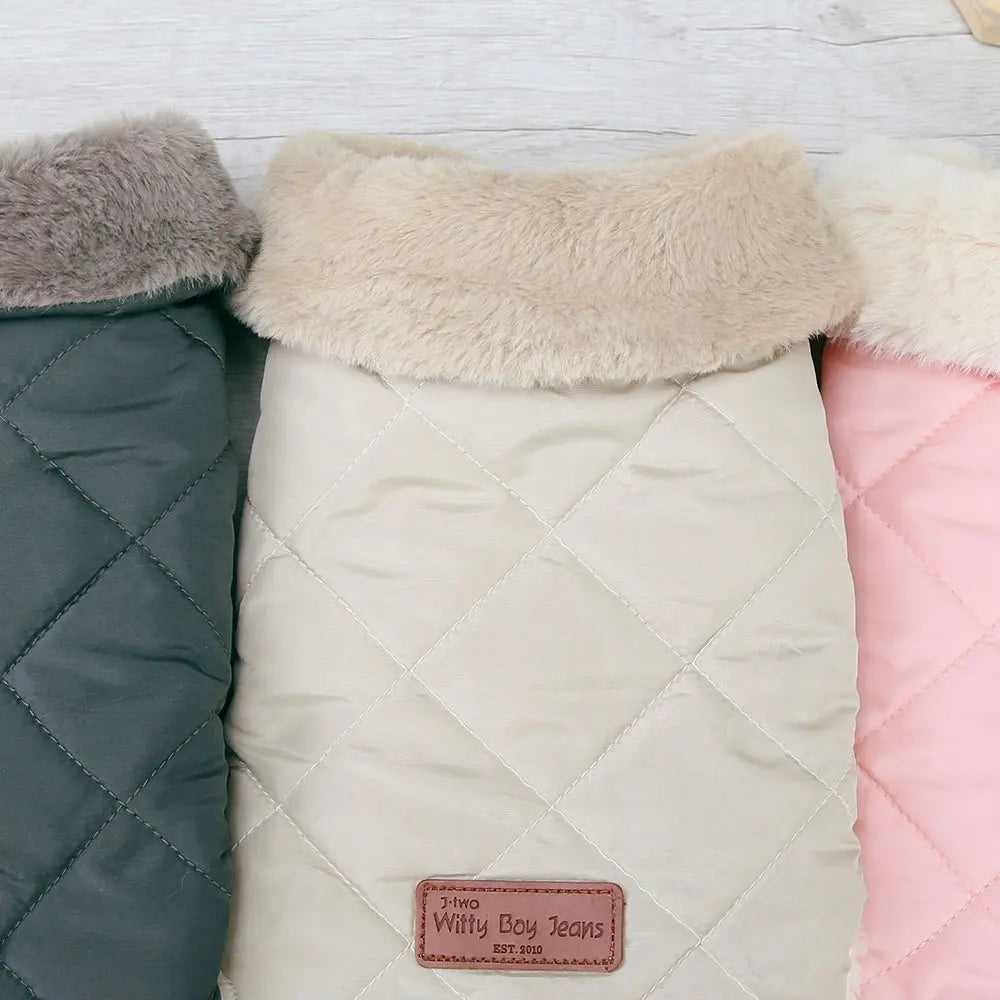 CozyPaws™ cute fur pet shirt in soft plush fabric, designed for small and medium pets, featuring a cozy fit.