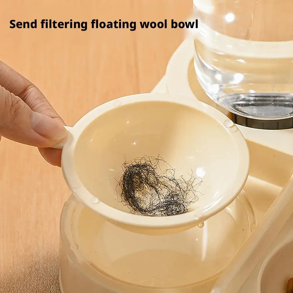 HydroStream™ Pet Fountain – Smart Running Water and food Dispenser for Cats & Dogs