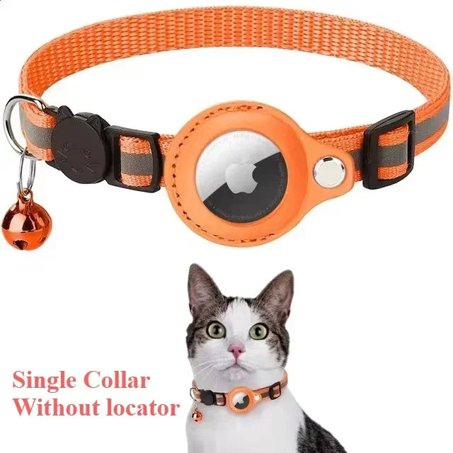 SafeTail™ Smart Pet Tracking Collar in blue with GPS locator, designed for dogs, cats, and birds.