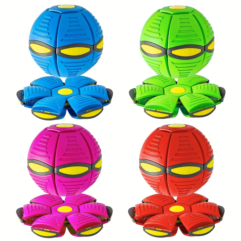 SkyBounce™ Dog Toy – Flying Saucer Ball for High-Flying Fetch & Outdoor Fun