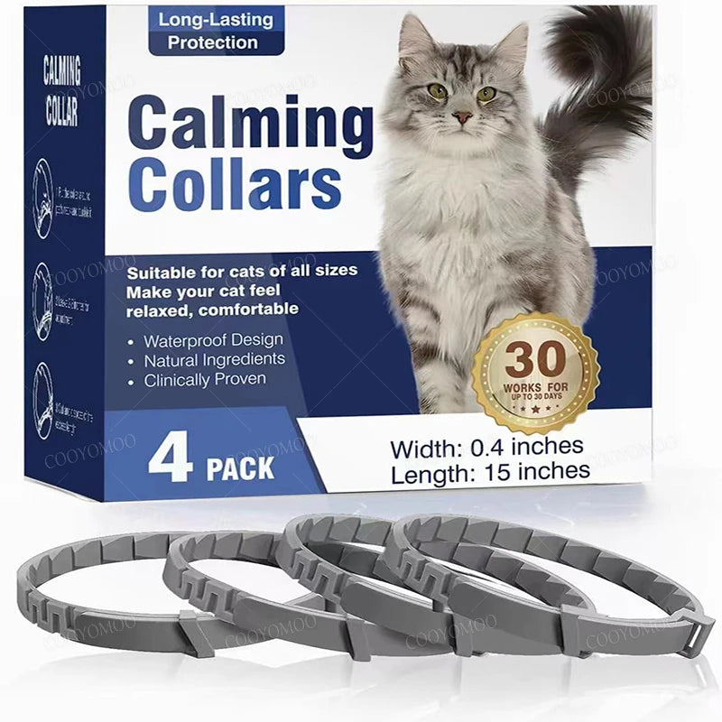 TickShield™ flea and tick collar for dogs and cats, showcasing durable design and adjustable fit for effective protection.