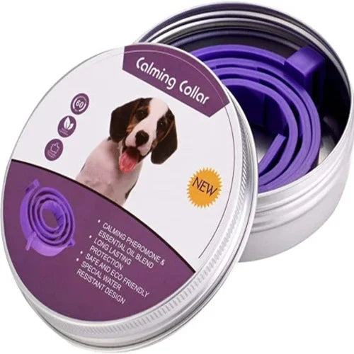 UrbanPaws™ Calming Comfort Collar for cat and dog, featuring a soft, adjustable design in a calming color.