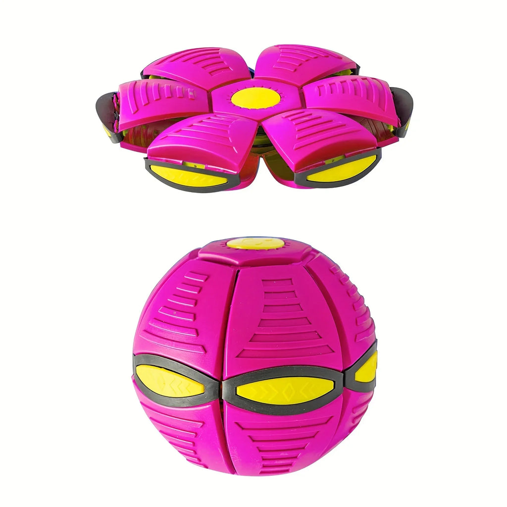 SkyBounce™ Dog Toy – Flying Saucer Ball for High-Flying Fetch & Outdoor Fun