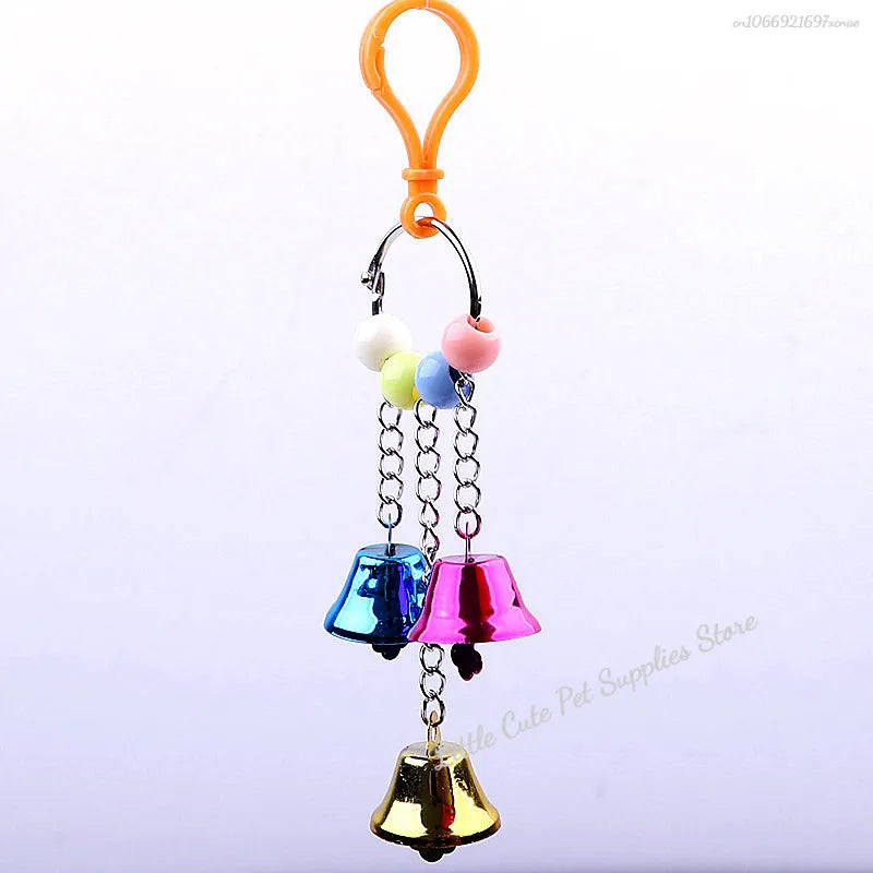 Colorful BeakBright™ Bird Toys for play and chew, featuring vibrant textures and shapes ideal for pet birds.